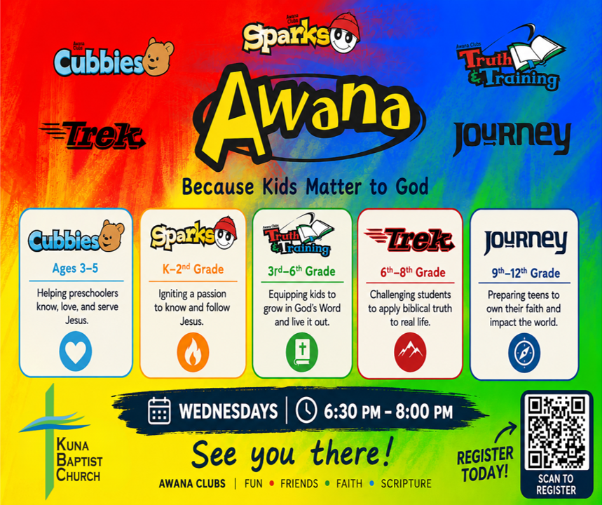 Kuna Baptist Church AWANA clubs